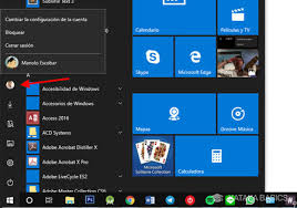cómo cambiar de usuario en windows 10
