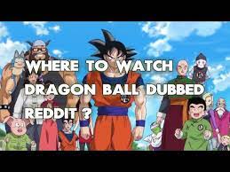 dragon ball dubbed reddit
