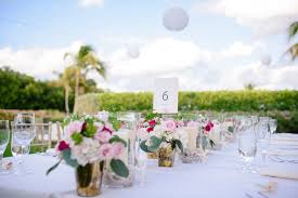 Tropical Wedding Reception
