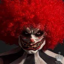 mr zeebo scary clown halloween makeup