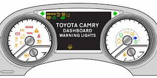 toyota camry dashboard warning lights