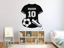 Personalized Soccer Jersey Wall Decal