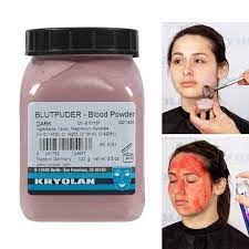kryolan blood powder 100ml makeup