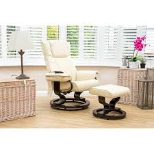 This chair comes with a remote control and has a selection of massage zones with an added heat treatment function. The Furniture Collection Santiago Swivel Heat And Massage Bonded Leather Recliner Chair And Stool 495165 Ideal World