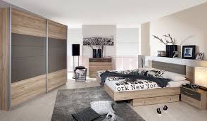 Комплект мебели, който включва цялостно решение за обзавеждането на спалня. Obzavezhdane Za Spalnya Barselona V Sivo I Db