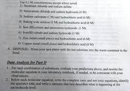 Ammonium Chloride And Sodium Hydroxide