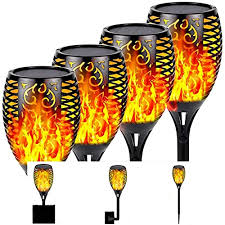 solar flame torch lights outdoor 3
