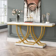 Rectangle Wooden Console Table