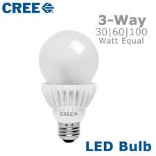 Cree Led 3 Way Bulb 30 60 100 Watt Equal Cree Led Bulb Led