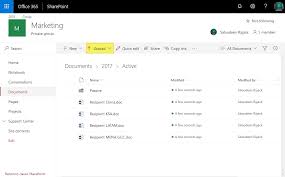 sharepoint upload file to sub