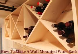 While tabletop racks can help preserve floor space, sometimes you don't want to give up your counter area either. Our Basement Part 56 Wall Mounted Wine Rack Stately Kitsch Wall Mounted Wine Rack Wine Rack Wall Wine Rack Plans