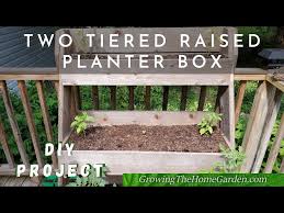 Two Tier Raised Garden Bed Planter Box