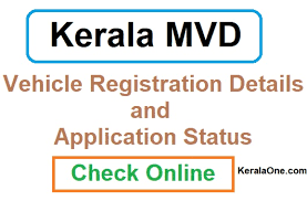kerala mvd check vehicle registration