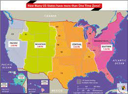 states have more than one time zone