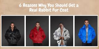 Real Rabbit Fur Coat