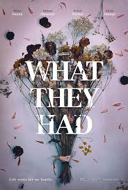 Released january 21st, 2018, 'what they had' stars hilary swank, michael shannon, robert forster, blythe danner the movie has a runtime of about 1 hr 41 min, and received a user score of 67 (out. Roberto Schaefer Asc Aic Vantage Film