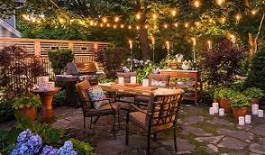 learn how to hang outdoor string lights
