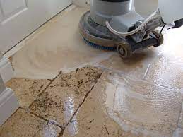 how to clean travertine floor tile