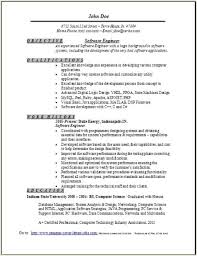 Looking to create the perfect software engineer resume? Software Engineer Resume Sample Occupational Examples Samples Free Edit With Word Resume Template Job