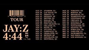 jay z 4 44 tour tickets 31 cities