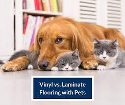 vinyl vs laminate flooring with pets