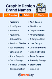 495 graphic design company name ideas