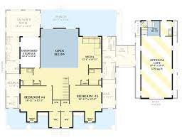 5 Bedroom Farmhouse Plan With Optional