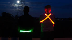 Led Reflective Belt By Illumiseen Be Safe And Seen In The Dark Youtube