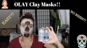 olay masks pore detox black charcoal