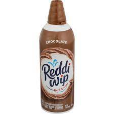 reddi wip chocolate whipped dairy cream