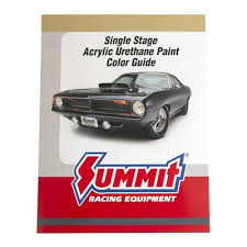 Summit Racing Single Stage Paint Chip Charts Sum Upcchart