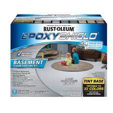 rust oleum 225446 epoxyshield bat floor coating kit tint base