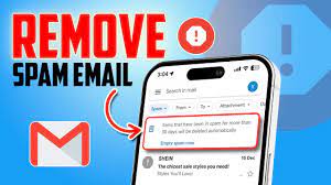 how to delete spam emails on iphone