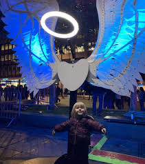 Leeds Light Night Giant Projections Illuminate City Bbc News