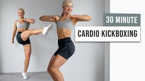 30 min cardio kickboxing abs high
