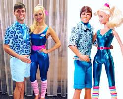 Ken and Barbie Halloween costume
