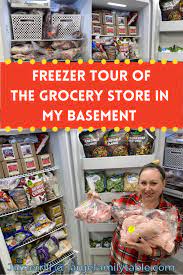 Freezer Tour Of The Grocery In My