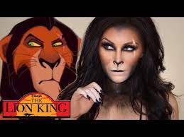 the lion king scar makeup tutorial l
