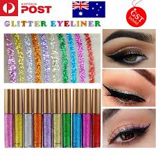 glitter liquid eyeliner eye makeup