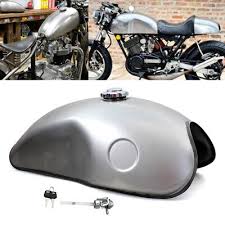 cafe racer motorcycle gas fuel tank 10l