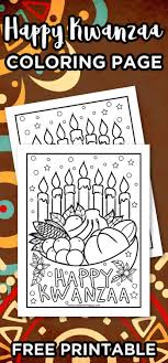 Color pictures, email pictures, and more with these kwanzaa coloring pages. Happy Kwanzaa Coloring Page Made With Happy
