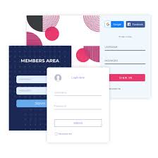 design beautiful login forms with