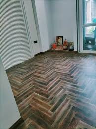 herringbone wooden flooring size