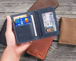 Personalized Leather Wallet With Id