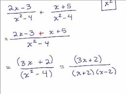 rational expressions 5 adding with