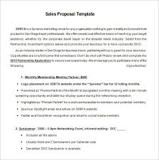 Simple Sales Proposal Template Magdalene Project Org