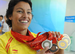 La nadadora aragonesa María Teresa Perales se ha convertido en la deportista española con más medallas de la historia en los Juegos Paralímpicos, ... - teresa-perlaes