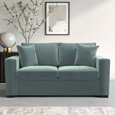Mint Green 2 Seater Sofa Bed Layton