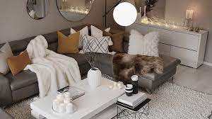 gray and black living room design ideas