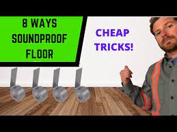 soundproof a floor 8 easy diy